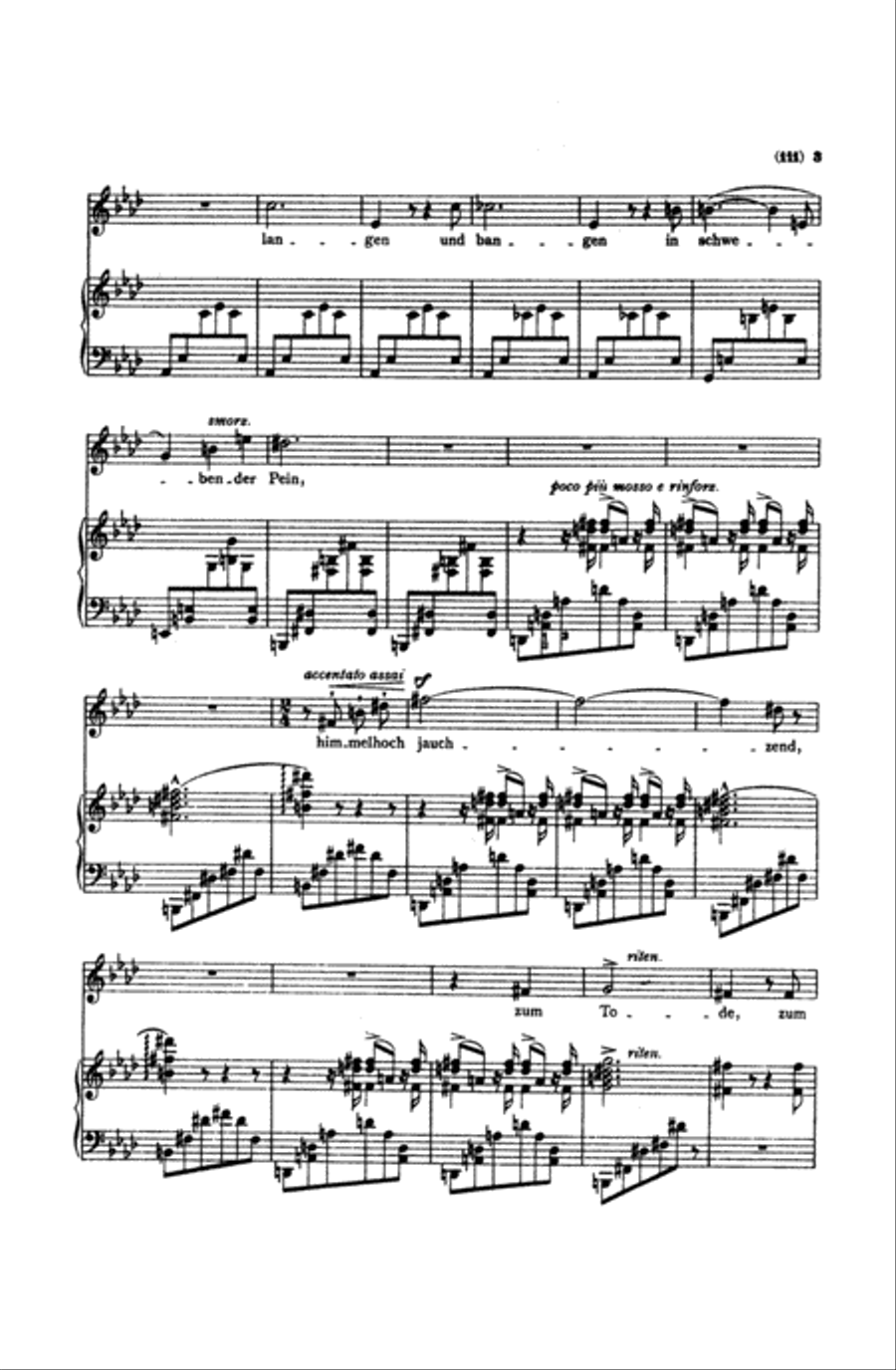 Liszt: Songs, Volume II, Nos. 14-25 (Italian or German) Voice scores gallery preview page 2