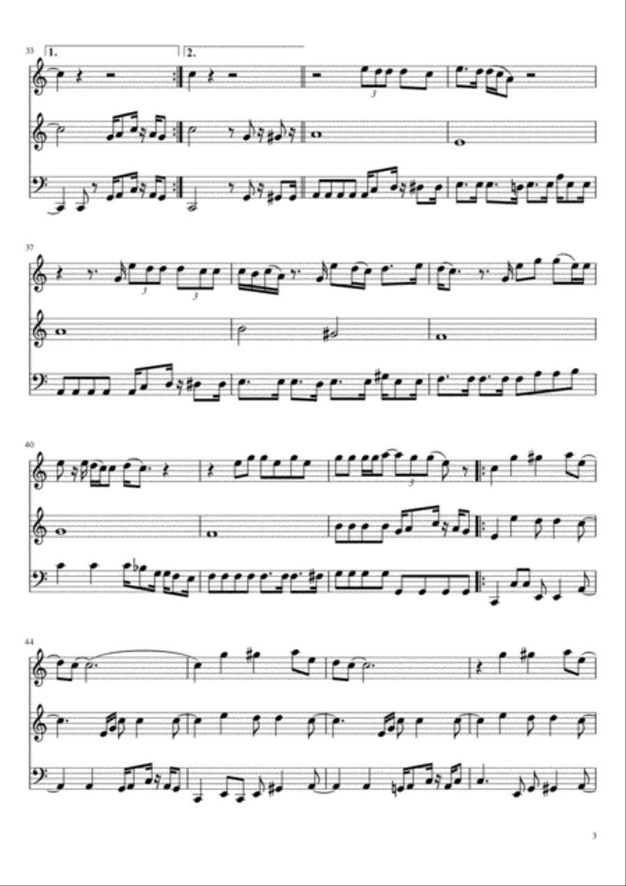You Are The Best Thing String Trio scores gallery preview page 3