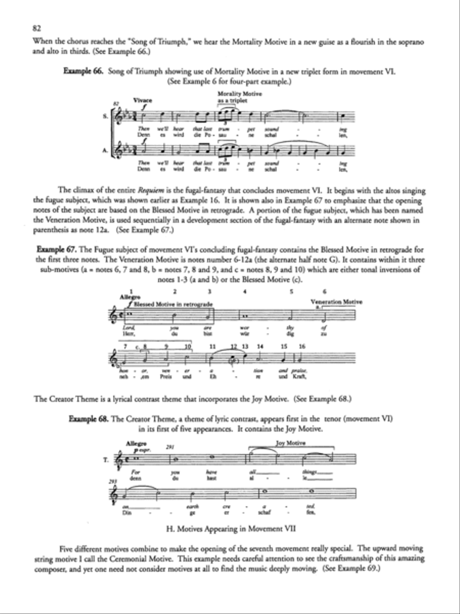 A Practical Guide for Performing, Teaching, and Singing the Brahms Requiem Choir scores gallery preview page 5