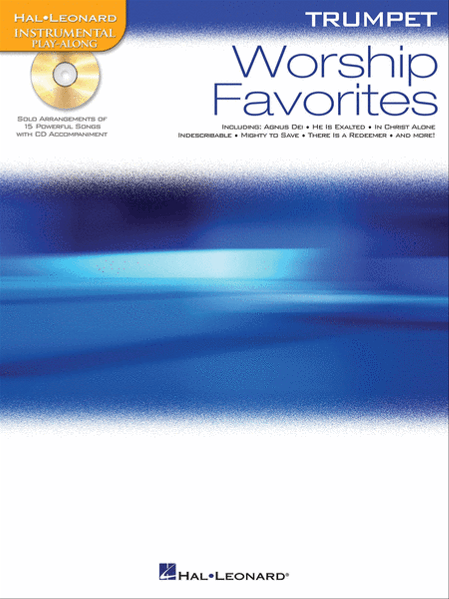 Worship Favorites Trumpet Solo scores gallery preview page 1