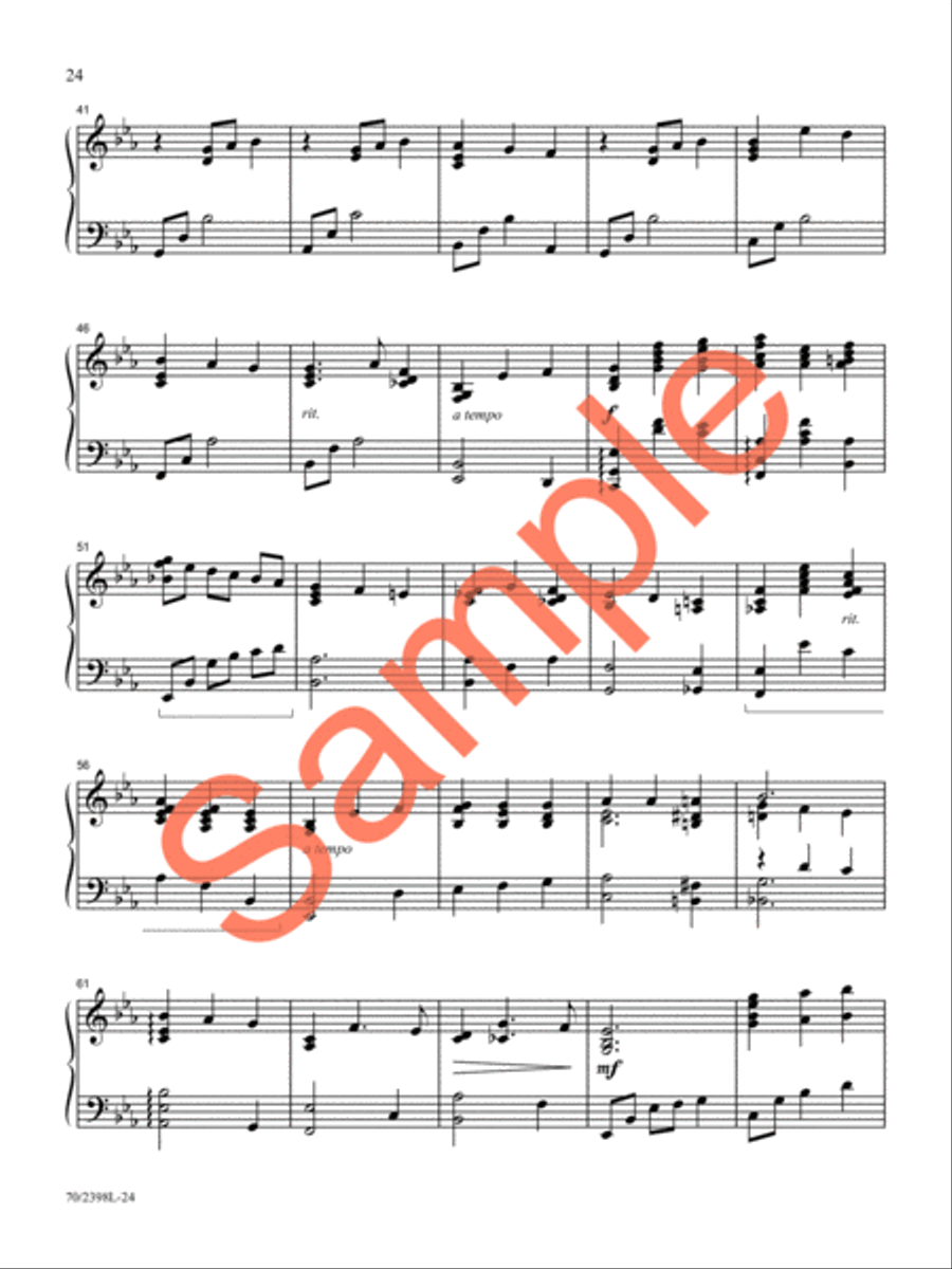 Rest for Your Soul Piano Solo scores gallery preview page 20