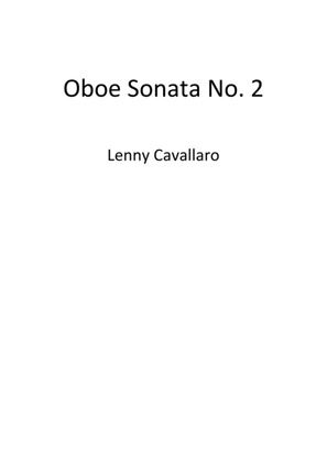 Book cover for 2nd Oboe Sonata