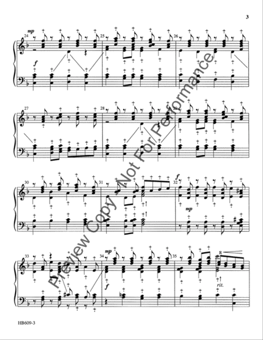Love Divine, All Loves Excelling - Hurlbutt 5-Octaves scores gallery preview page 4