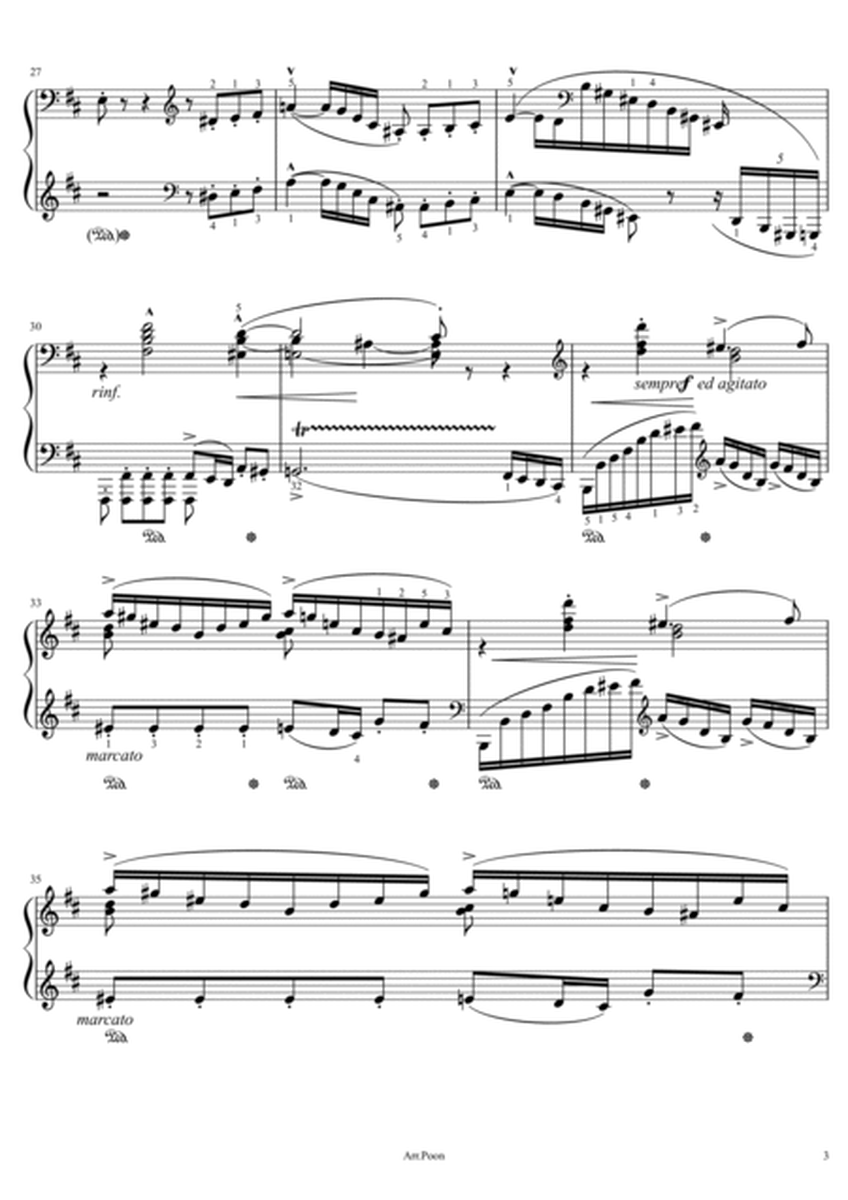 Liszt - Sonata in B Minor - S.178 An Robert Schumann - For Piano Solo Original With Fingered image number null