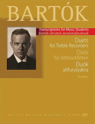 Book cover for Duets for Treble Recorders