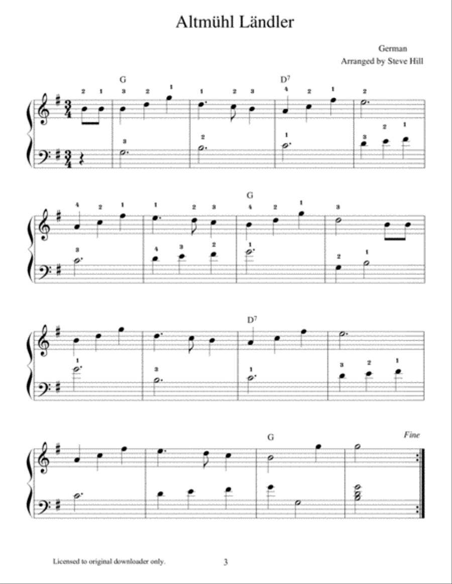 Simple Tunes Harp scores gallery preview page 5