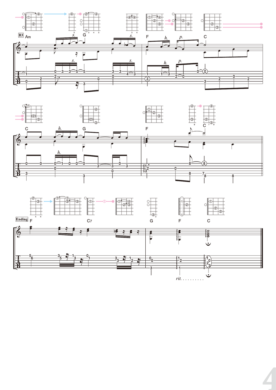 Let It Be Acoustic Guitar scores gallery preview page 4