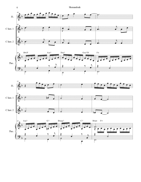 Shenandoah (Duet for C-Instruments) image number null