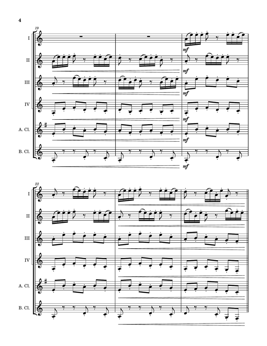 Asturias Clarinet Quintet scores gallery preview page 5