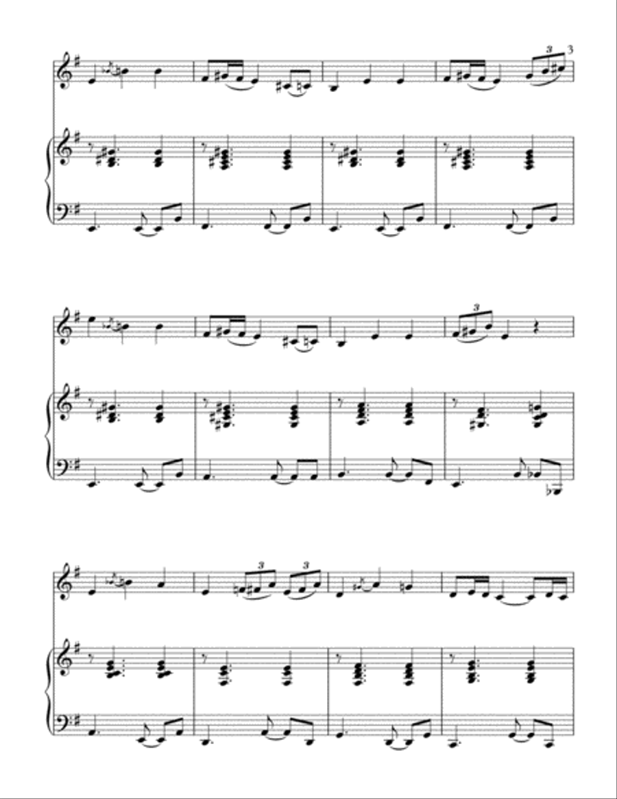My Favorite Things Woodwind Duet scores gallery preview page 4