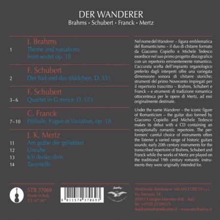 Bahms, Schubert, Franck, Mertz: Der Wanderer