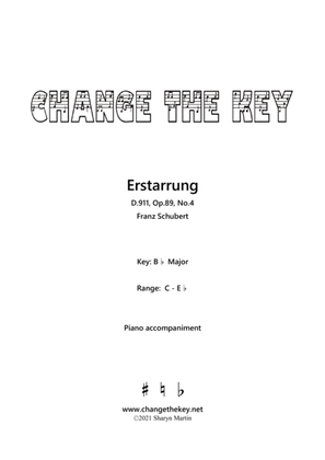Book cover for Erstarrung Bb Major