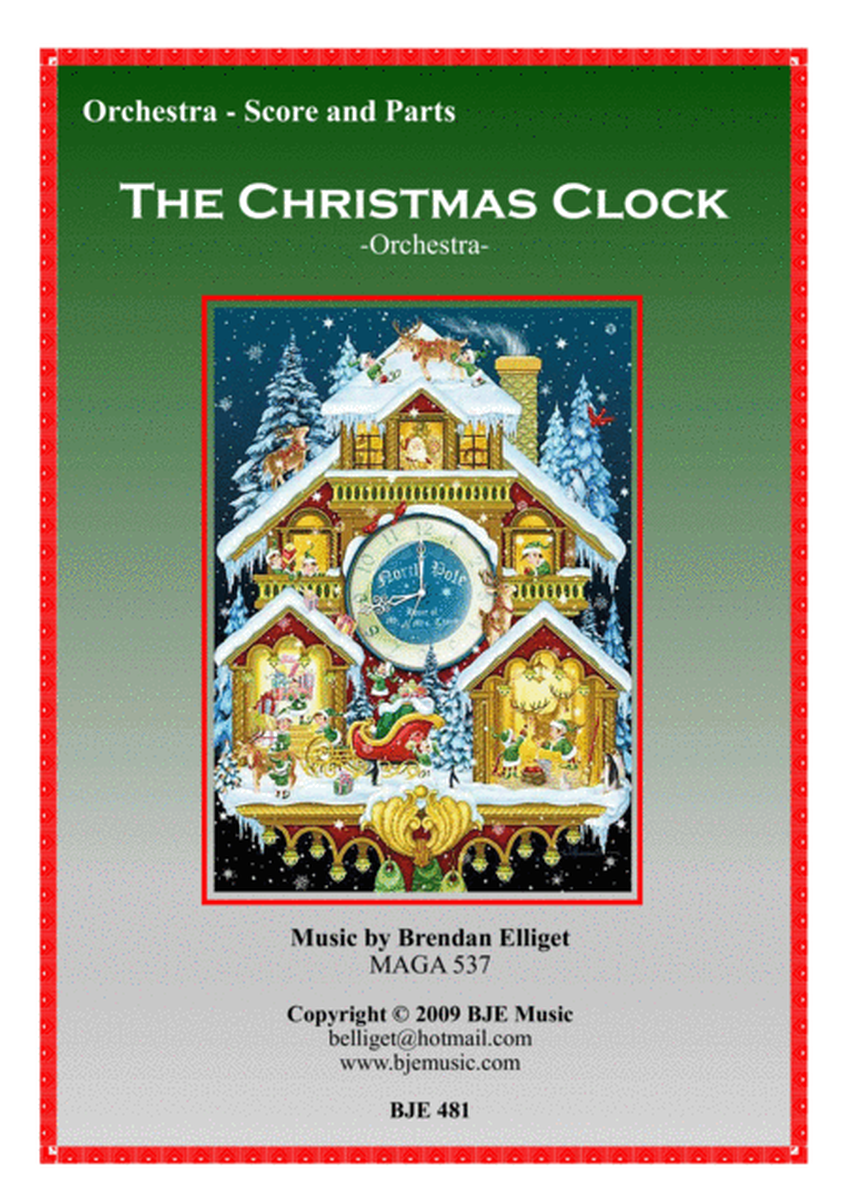 The Christmas Clock - Orchestra Score and Parts PDF image number null