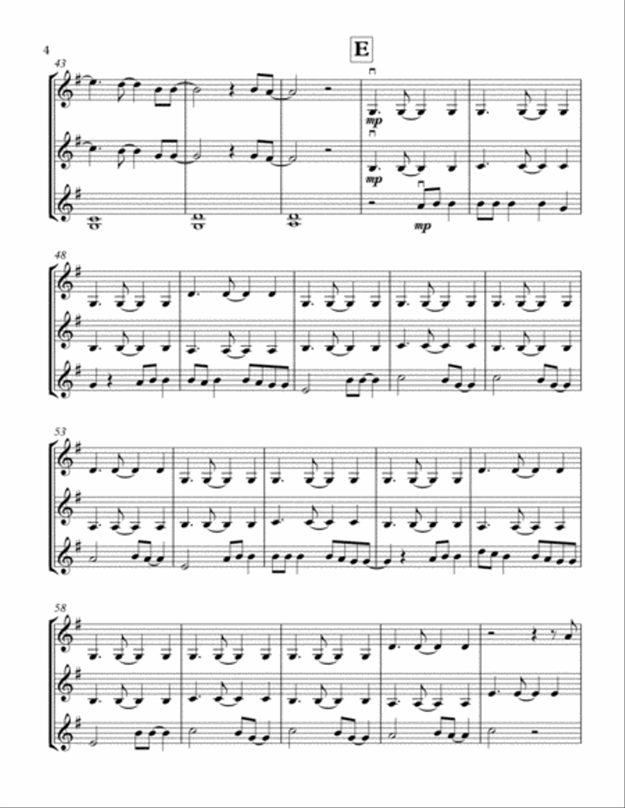 All Of Me String Trio scores gallery preview page 5