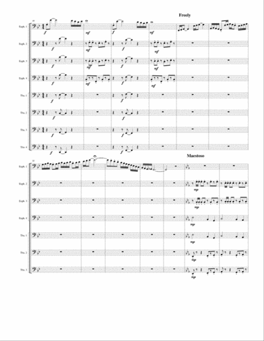 Entrada Entrada Brass Ensemble scores gallery preview page 4