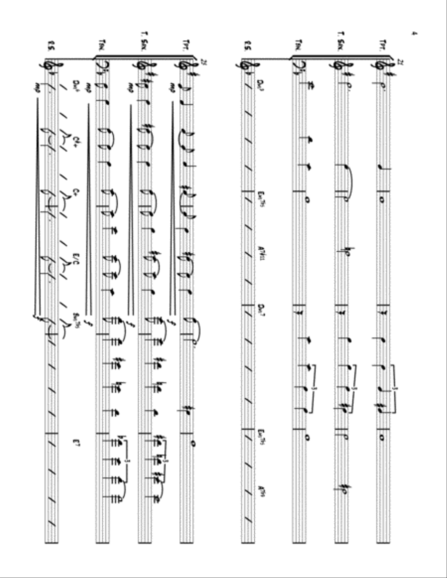 Yesterdays Jazz Ensemble scores gallery preview page 6
