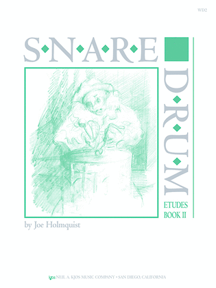 Book cover for Snare Drum Etudes, Book II