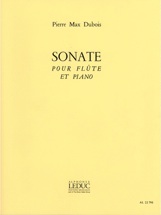 Book cover for Sonate (flute & Piano)