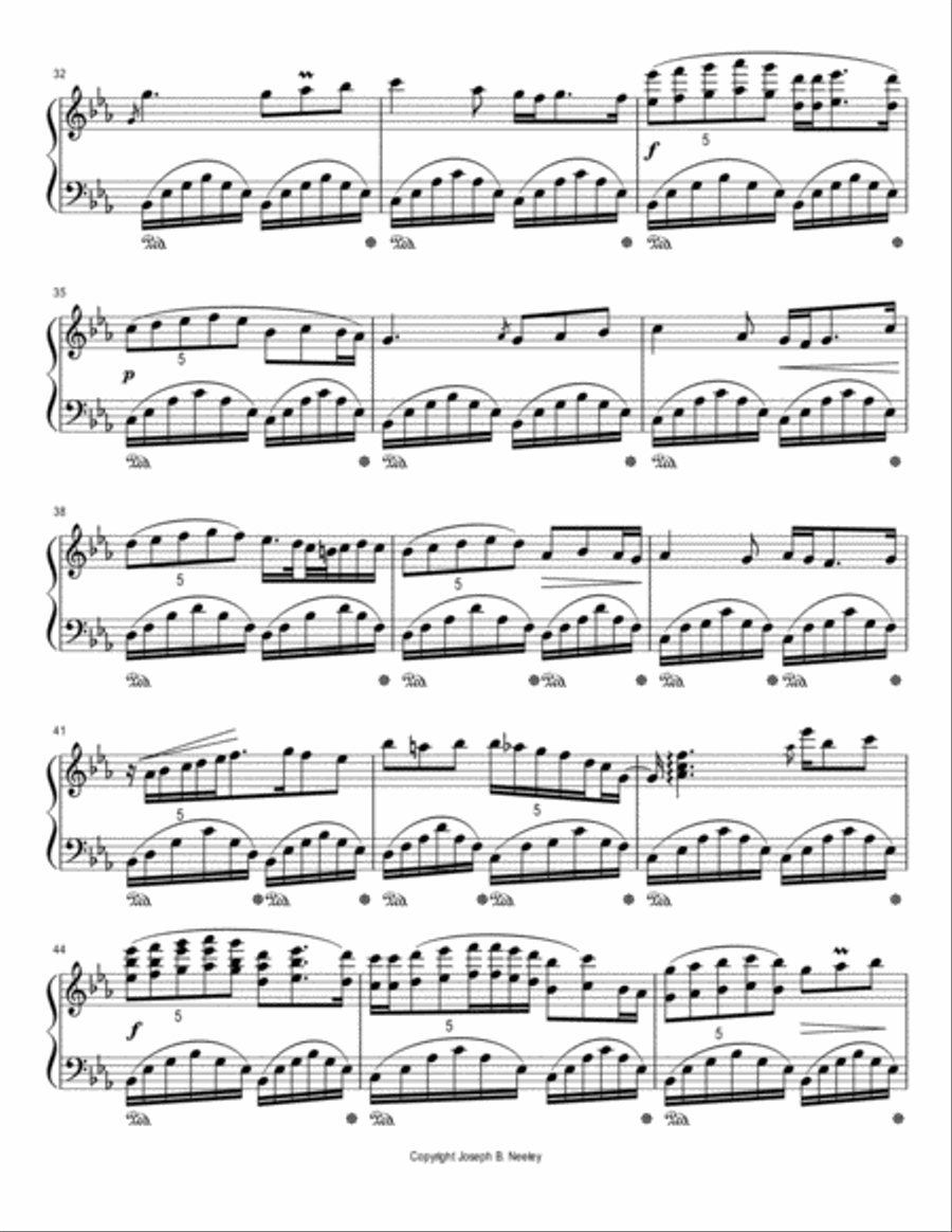 Sonata in C minor Piano Method scores gallery preview page 3
