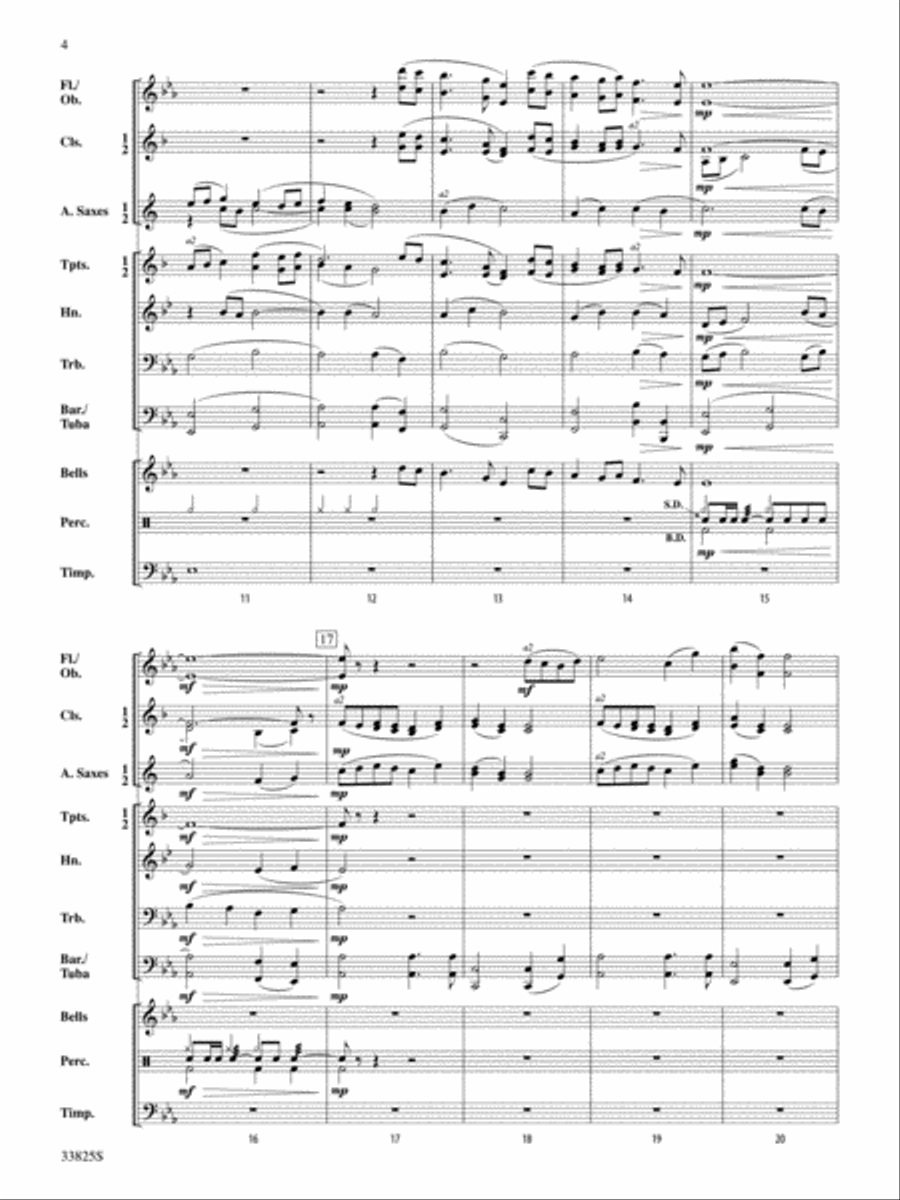 Azure Hills Concert Band scores gallery preview page 3