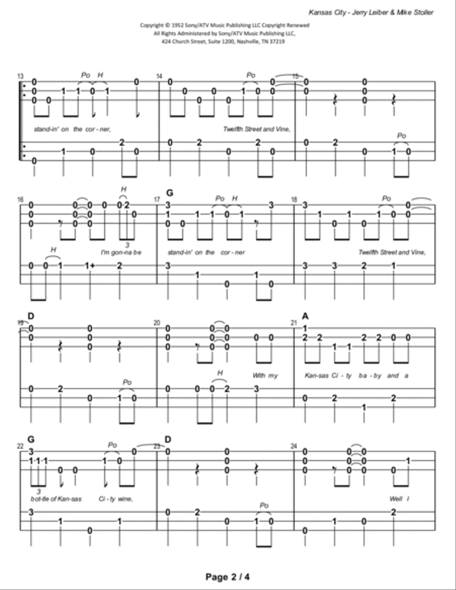 Kansas City Dulcimer scores gallery preview page 3
