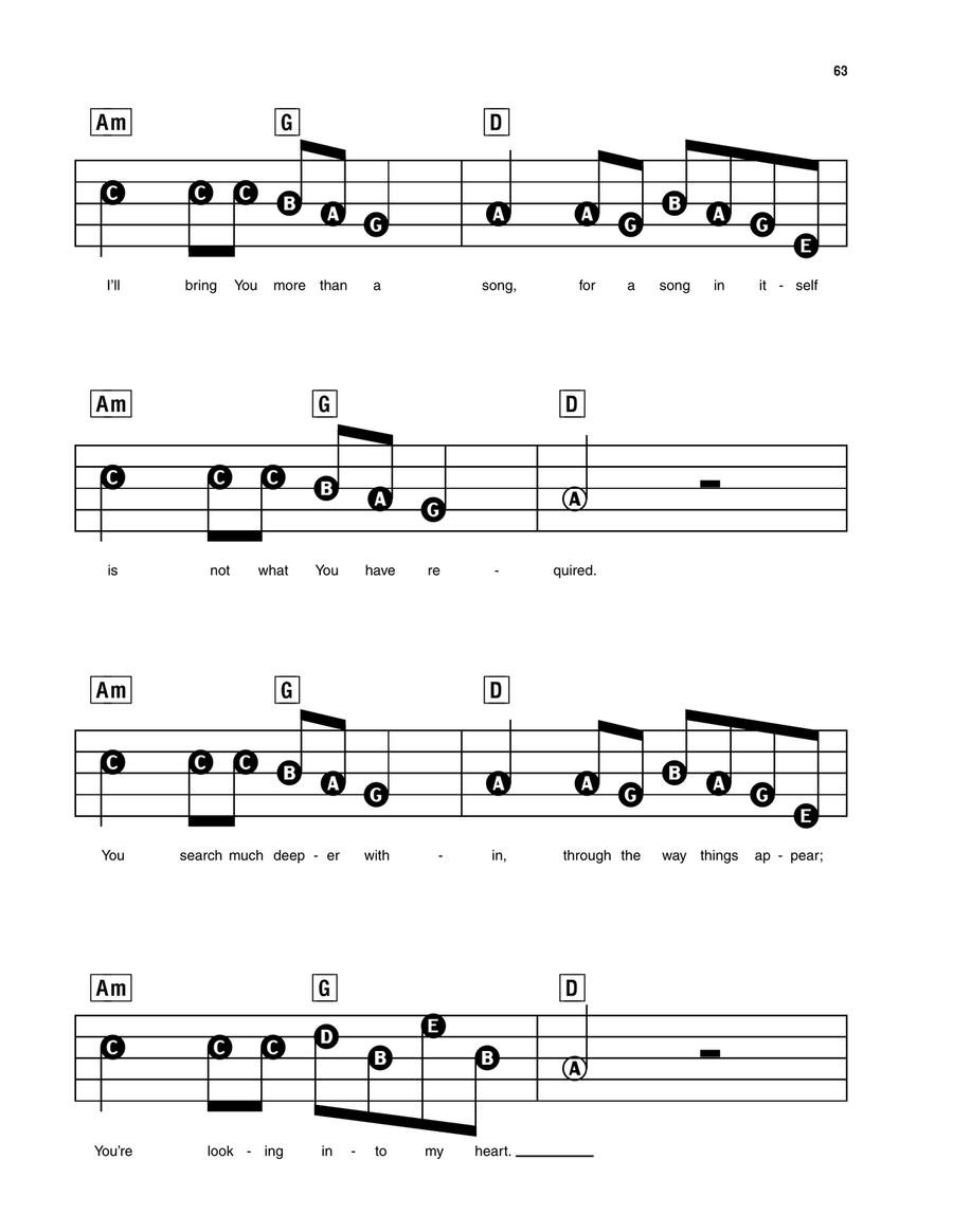 The Heart Of Worship (When The Music Fades) Electronic Keyboard scores gallery preview page 2
