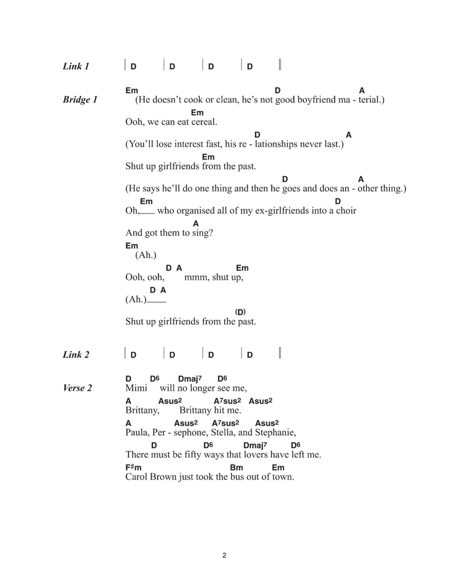 Carol Brown Acoustic Guitar scores gallery preview page 2