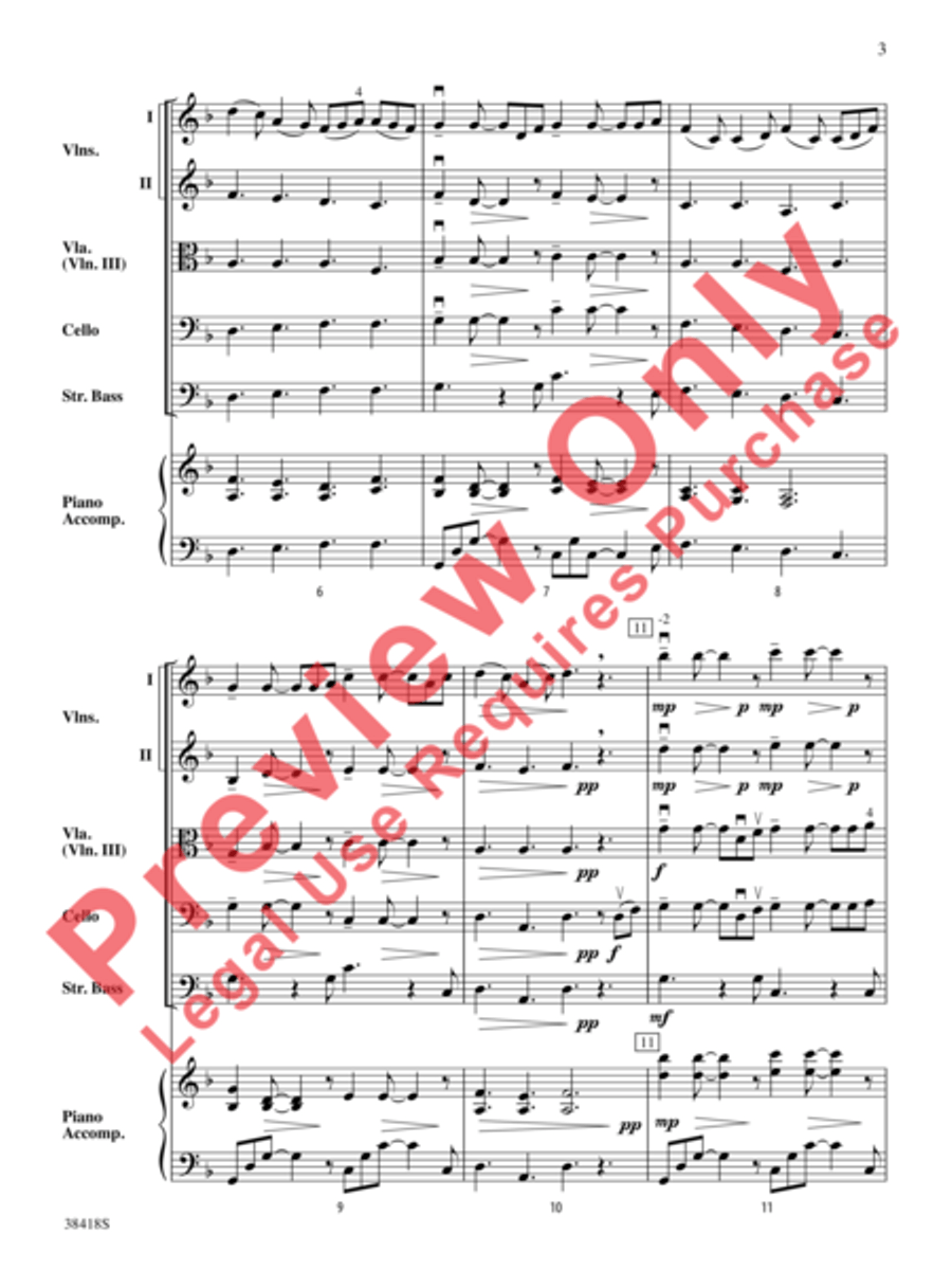 Return to Skye Return to Skye String Orchestra scores gallery preview page 4