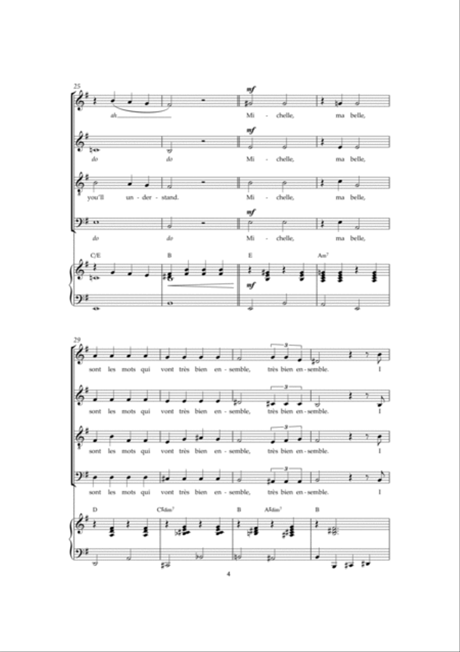 Michelle 4-Part scores gallery preview page 4