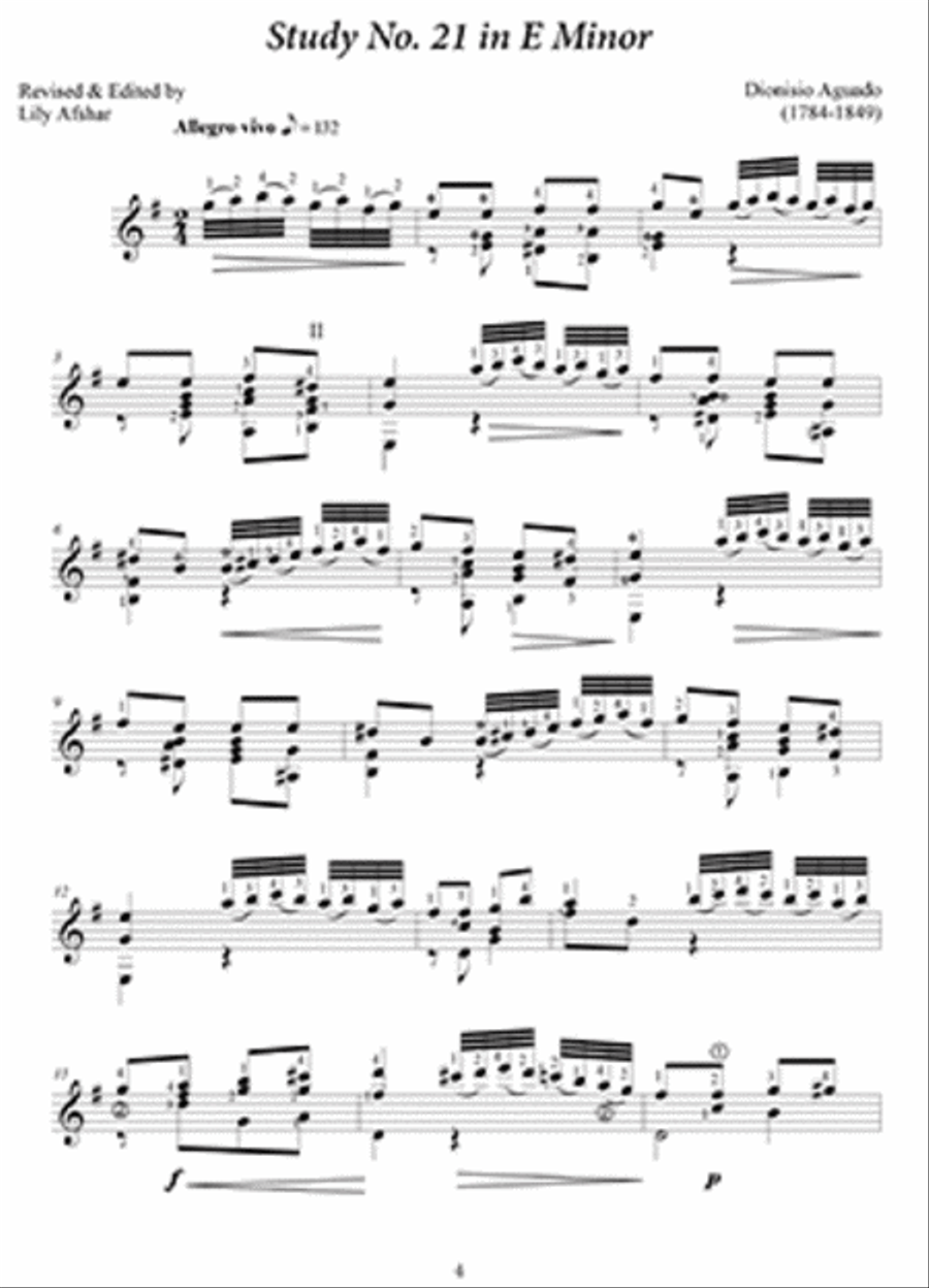Intermediate Pieces for Classical Guitar Acoustic Guitar scores gallery preview page 2