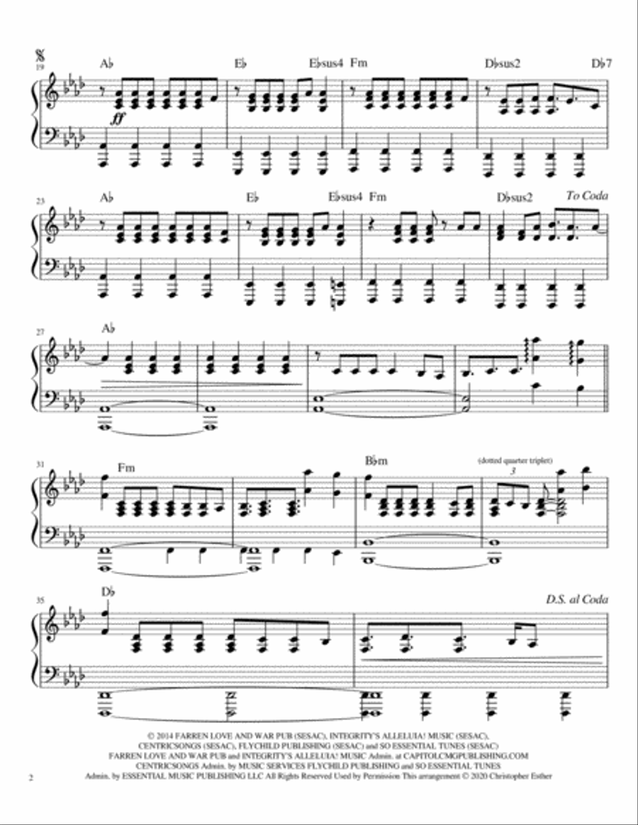 Trust In You Trust In You Piano Solo scores gallery preview page 2