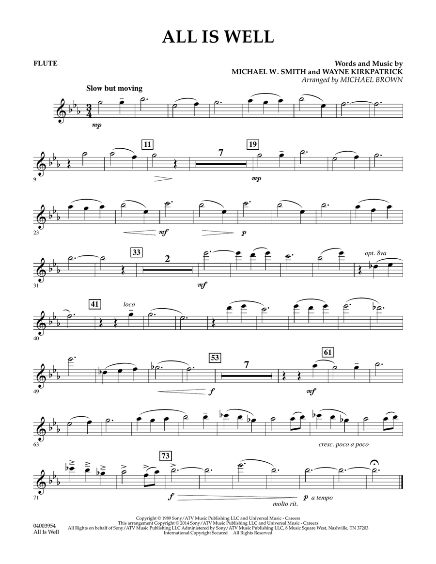 All online for flute
