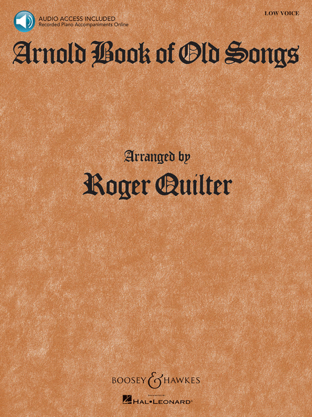 Arnold Book of Old Songs image number null