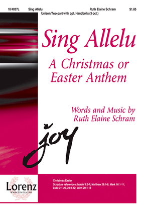 Book cover for Sing Allelu