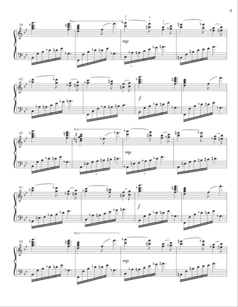 Wild Rose Suite Piano Solo scores gallery preview page 6