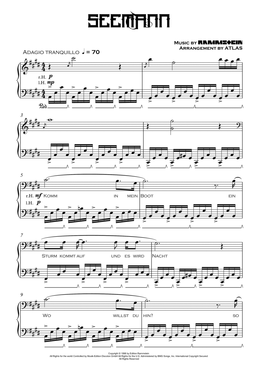 Seemann Voice scores gallery preview page 1