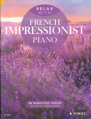 Book cover for Relax with French Impressionist Piano