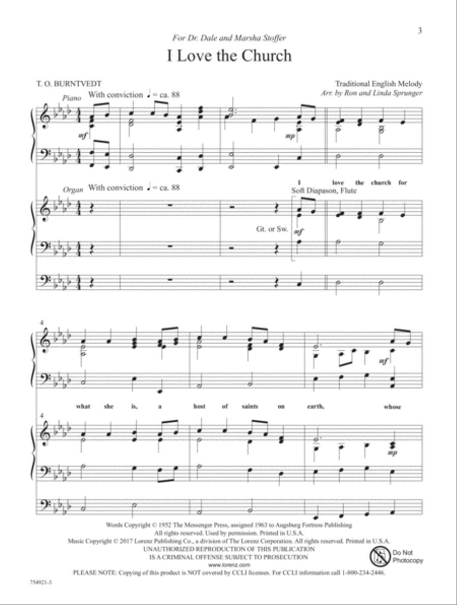 Worship His Majesty Organ scores gallery preview page 3