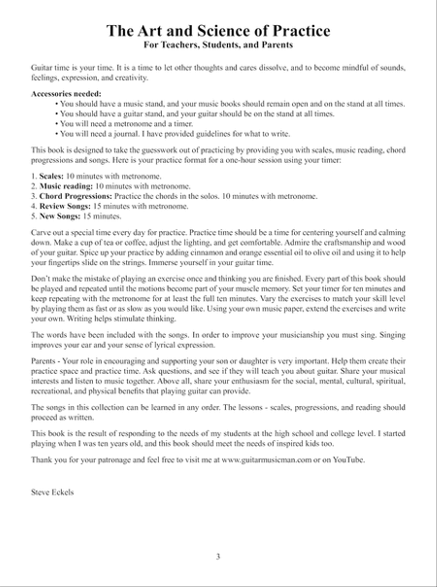First Lessons Fingerstyle Guitar Acoustic Guitar scores gallery preview page 4