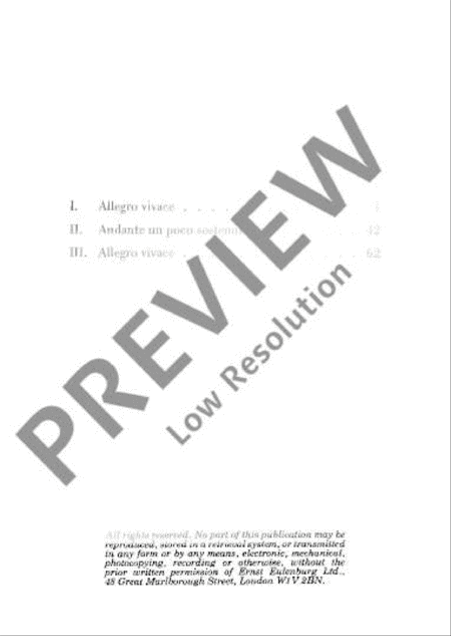 Concerto No. 18 Bb major Orchestra scores gallery preview page 3