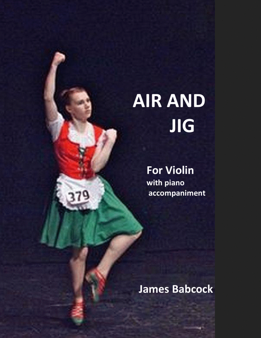 AIR AND JIG for violin and piano Violin Solo scores gallery preview page 1
