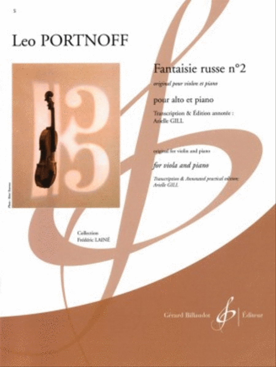 Fantasie Russe No. 2 Piano Accompaniment scores gallery preview page 1