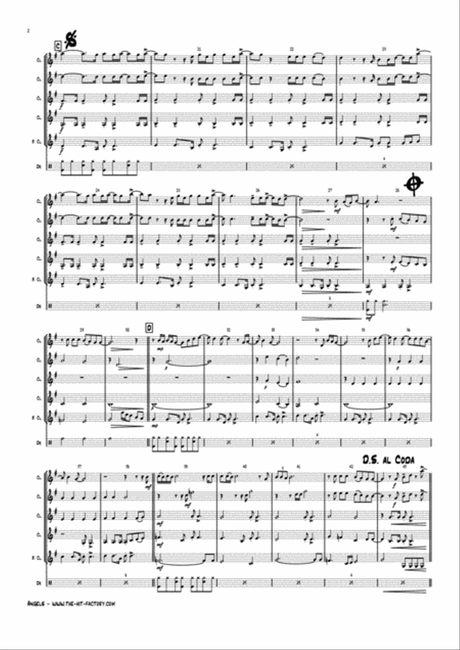 Angels Clarinet Quintet scores gallery preview page 2