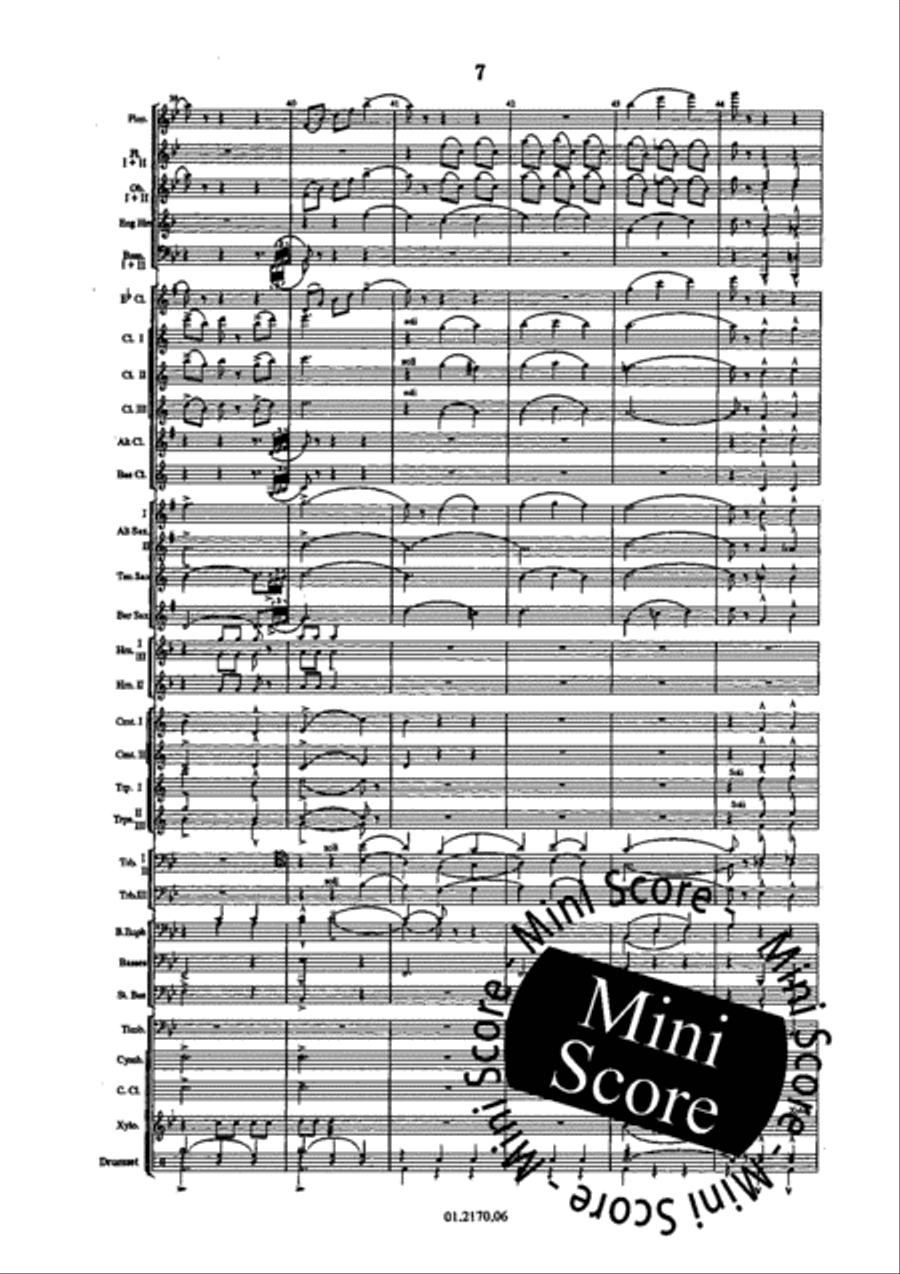 Mills Go Round Mills Go Round Concert Band scores gallery preview page 13