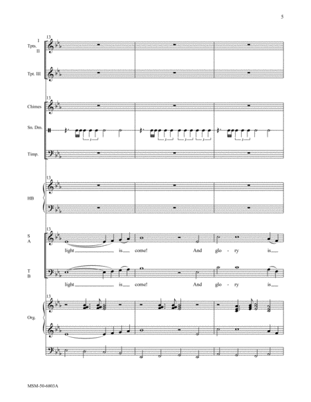 Arise and Shine! (Downloadable Full Score)