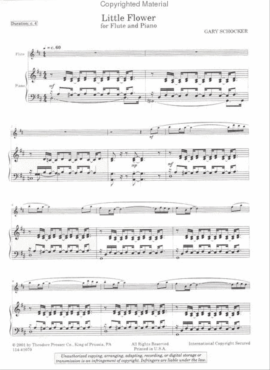 Little Flower Chamber Music scores gallery preview page 2