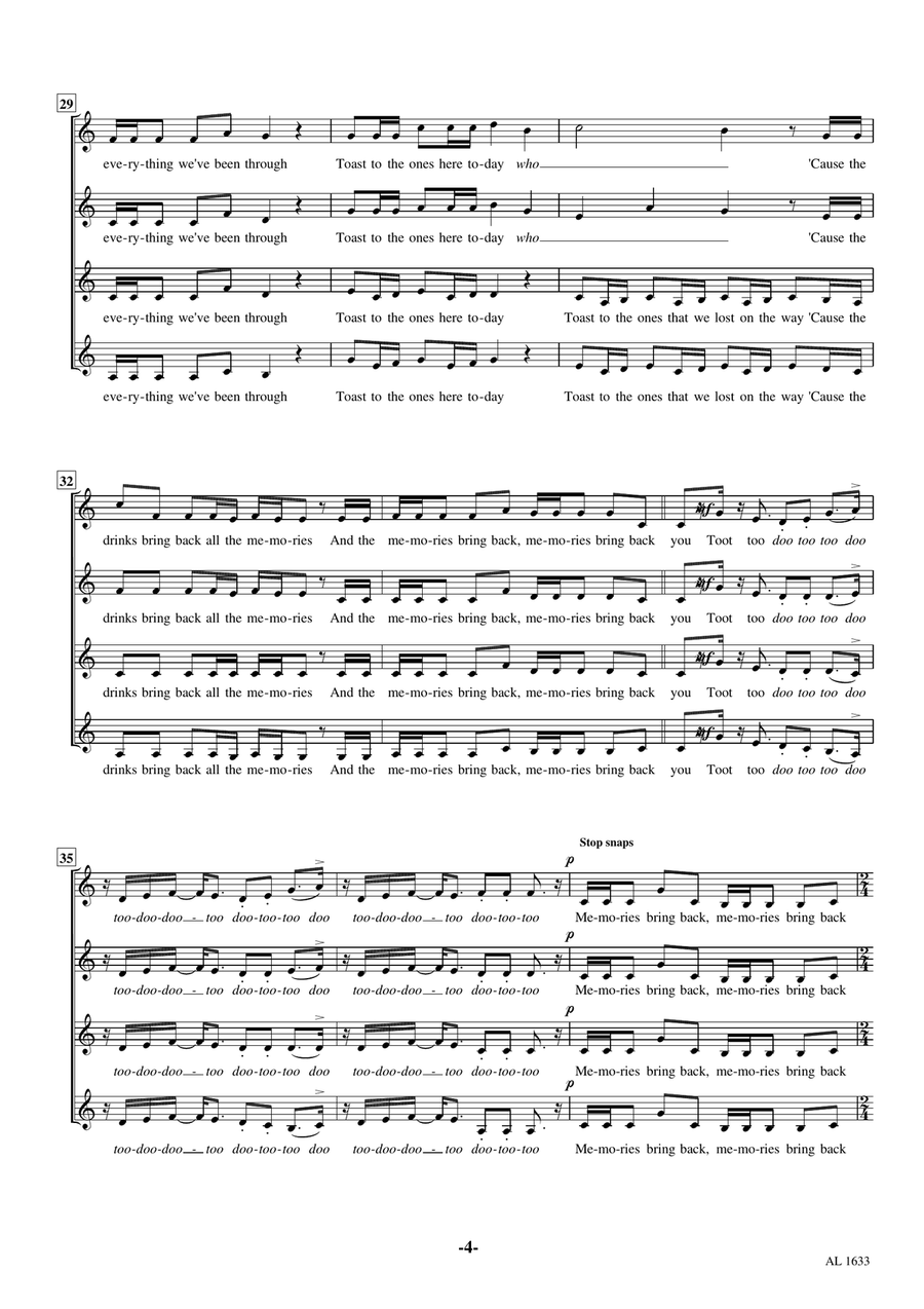 Memories Memories SSAA scores gallery preview page 4