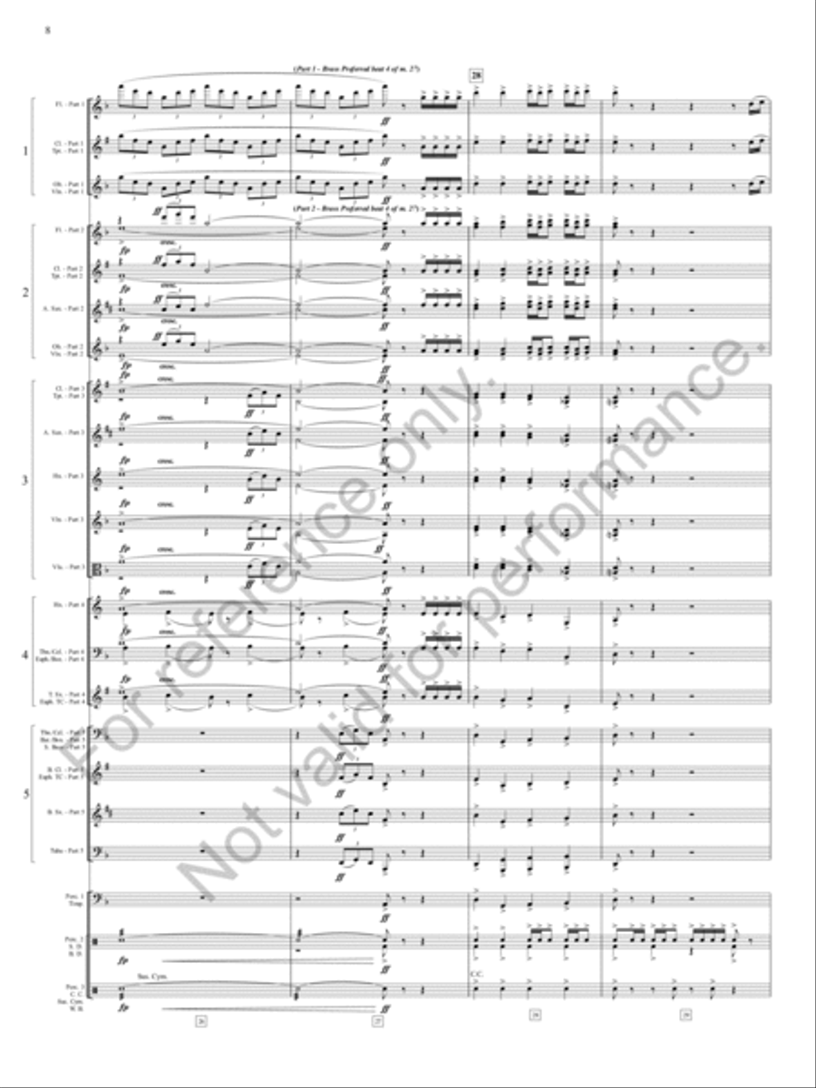 Rondo Rondo Concert Band scores gallery preview page 9