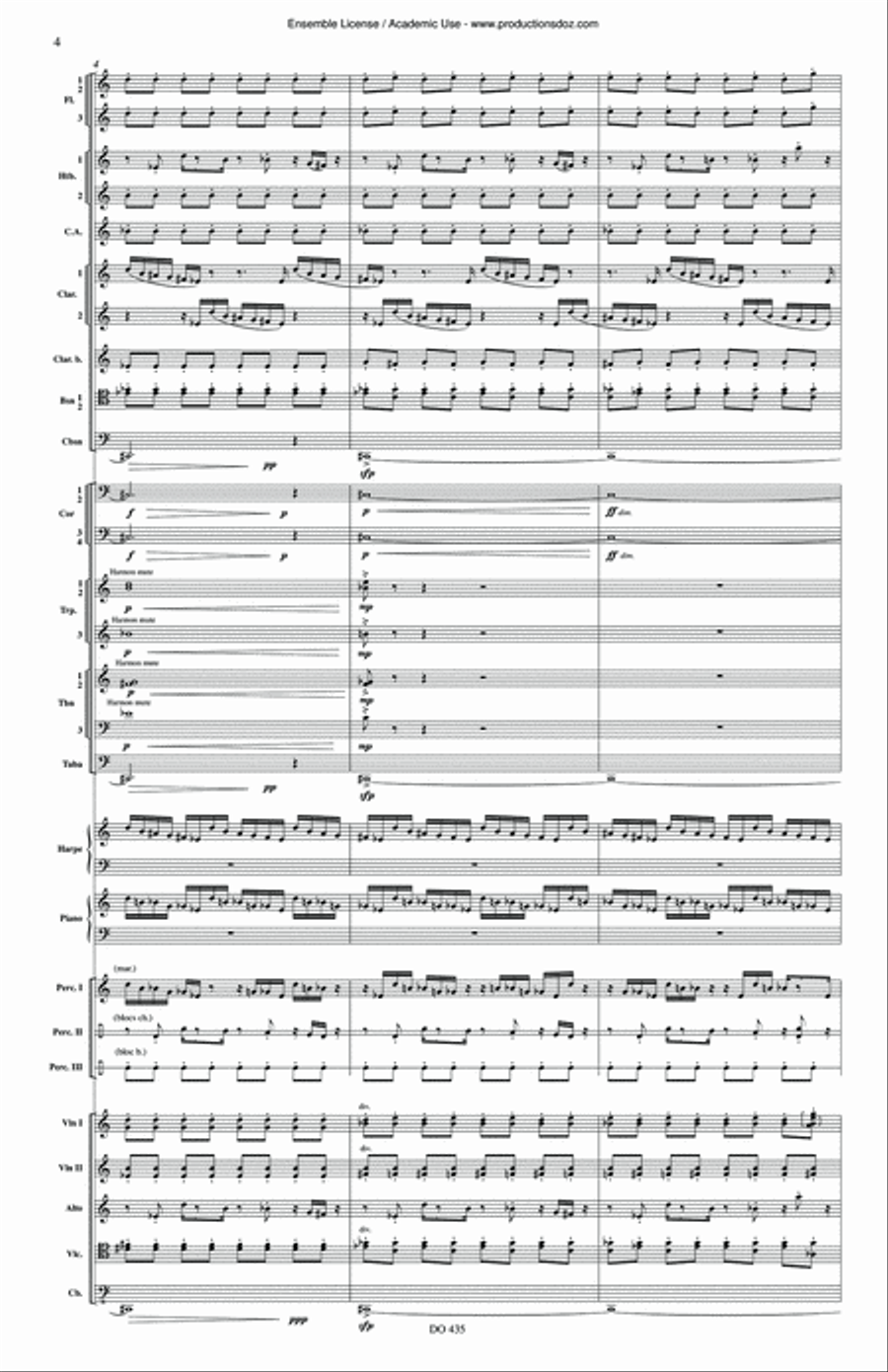 Cartes postales de Trois-Rivières... Orchestra scores gallery preview page 4
