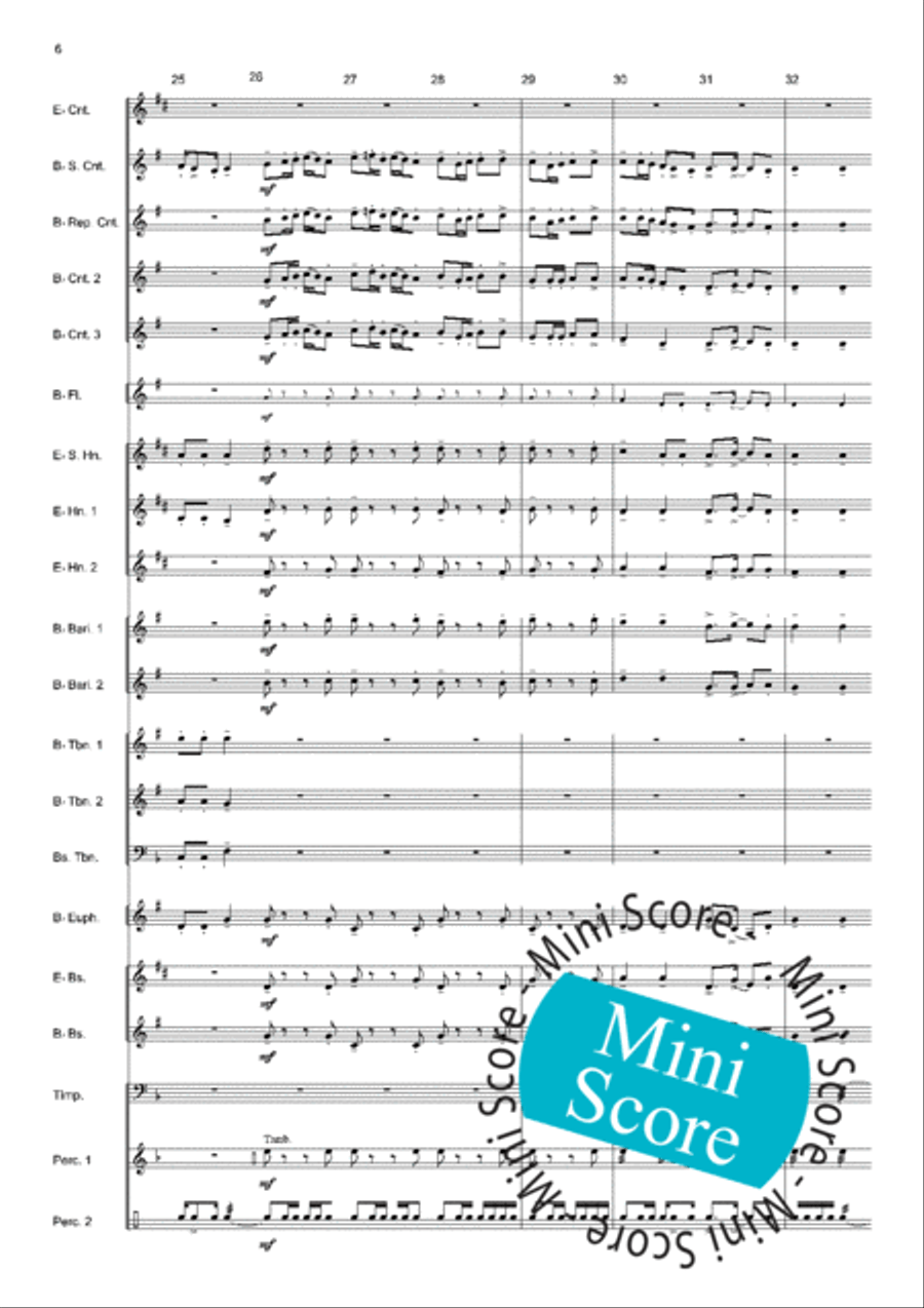 Fanfare, Dance and Choral Choir scores gallery preview page 10